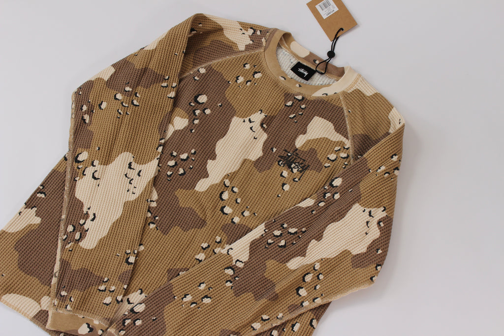 BASIC STÜSSY THERMAL Desert Camo