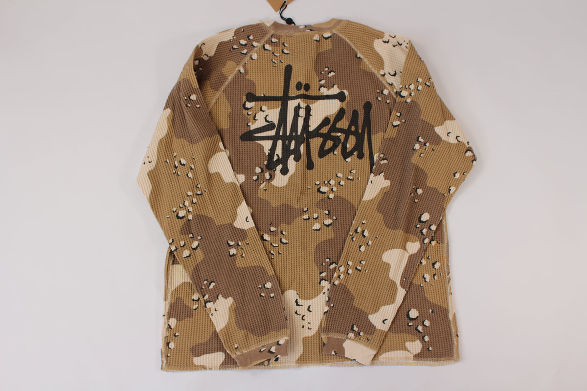 BASIC STÜSSY THERMAL Desert Camo – Up The Block NYC