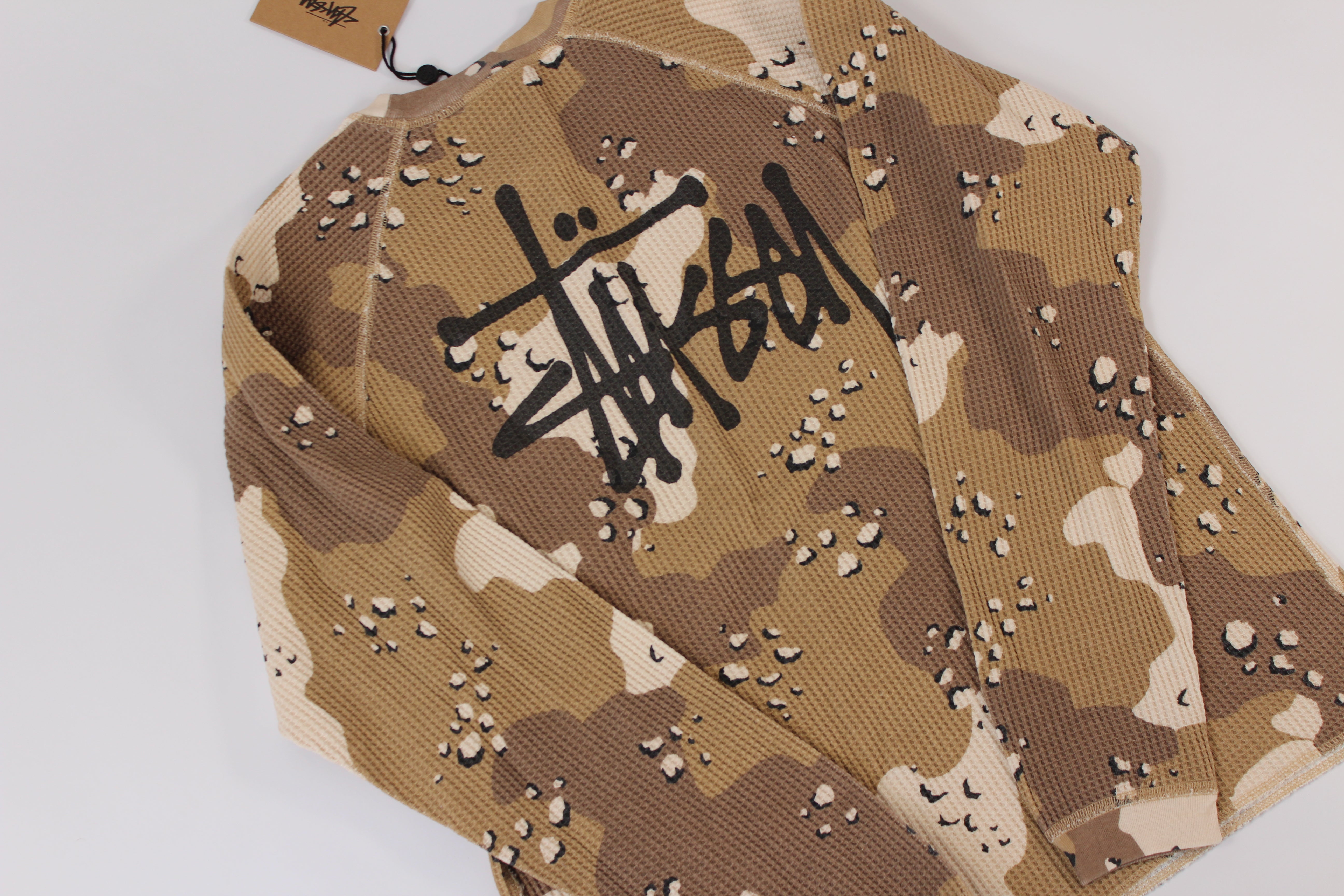 BASIC STÜSSY THERMAL Desert Camo – Up The Block NYC