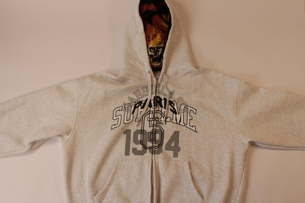 Supreme MM6 Maison Margiela Zip Up Hooded Sweatshirt