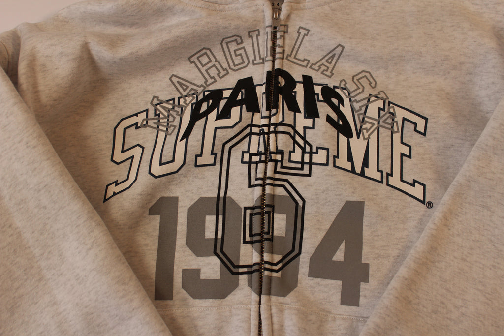 Supreme MM6 Maison Margiela Zip Up Hooded Sweatshirt