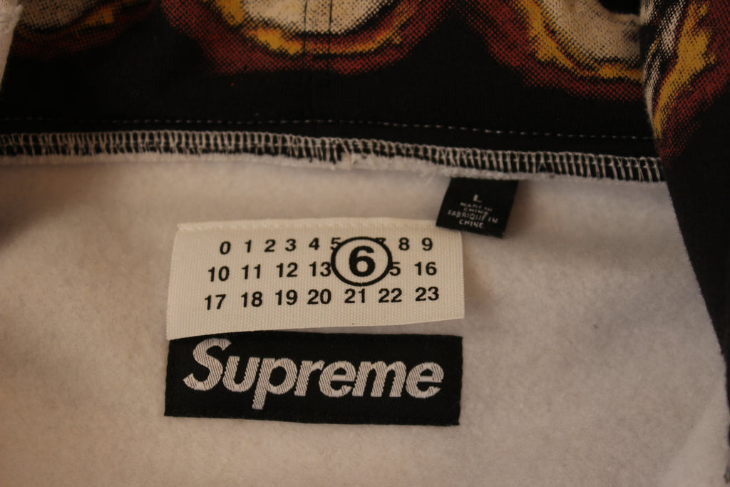 Supreme MM6 Maison Margiela Zip Up Hooded Sweatshirt