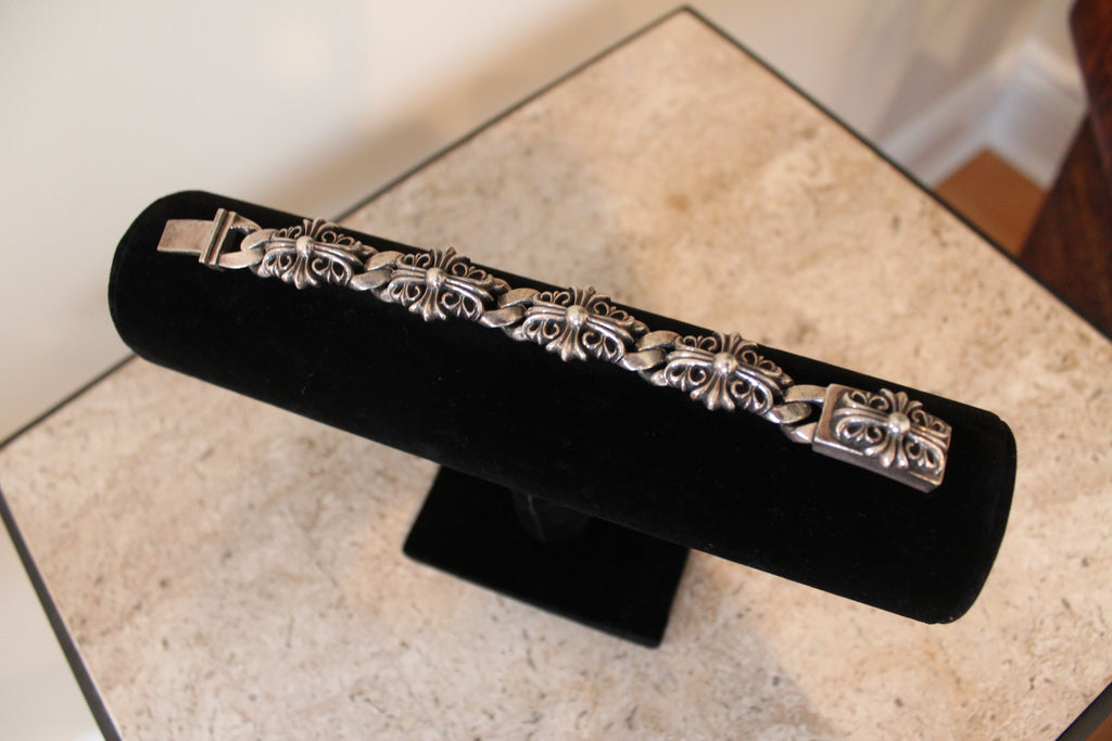 Chrome Hearts Keeper Link Bracelet (Silver)